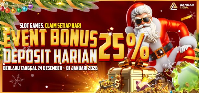 BoNUS HARIAN 25%