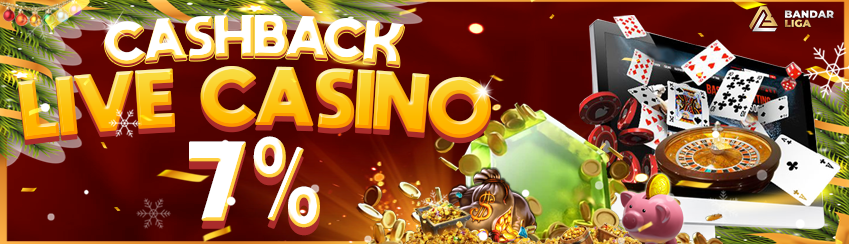 BONUS CASHBACK LIVECASINO 7%