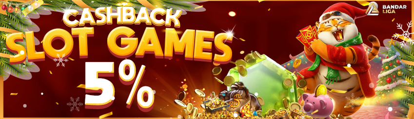 BONUS CASHBACK SLOT GAMES 5%