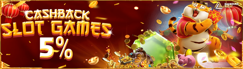 BONUS CASHBACK SLOT GAMES 5%