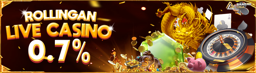 BONUS ROLLINGAN LIVE CASINO 0.7%