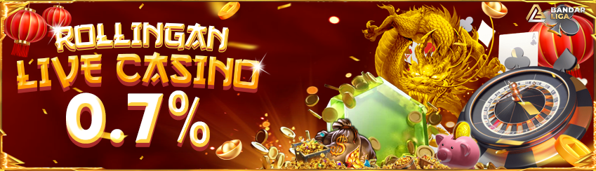 BONUS ROLLINGAN LIVE CASINO 0.7%