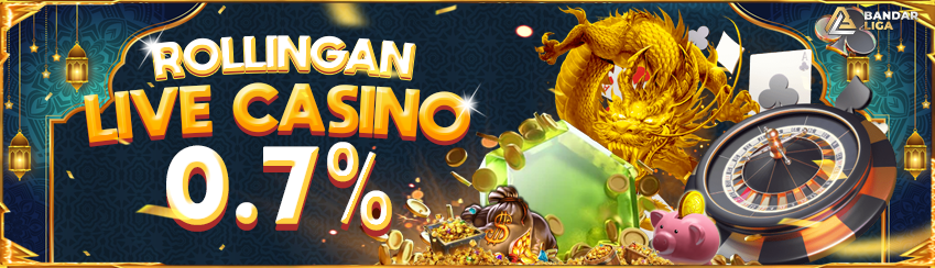 BONUS ROLLINGAN LIVE CASINO 0.7%