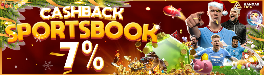 BONUS CASHBACK SPORTSBOOK 7%