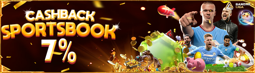 BONUS CASHBACK SPORTSBOOK 7%